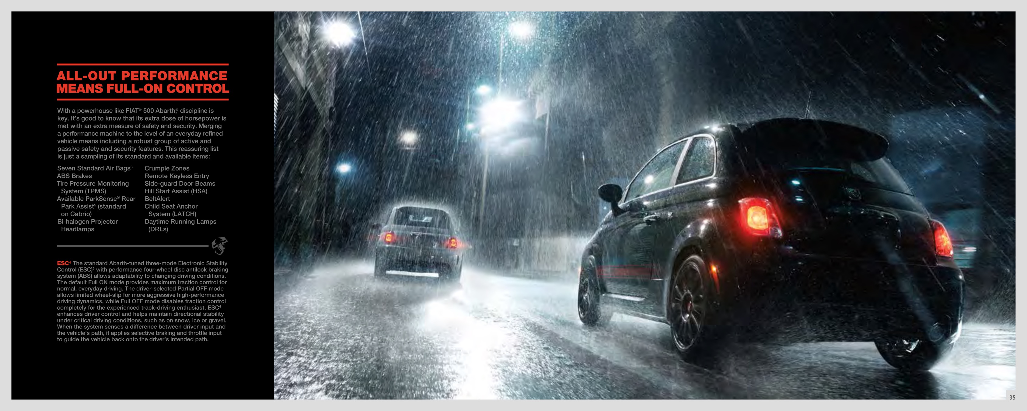 2015 Fiat 500 Brochure Page 17